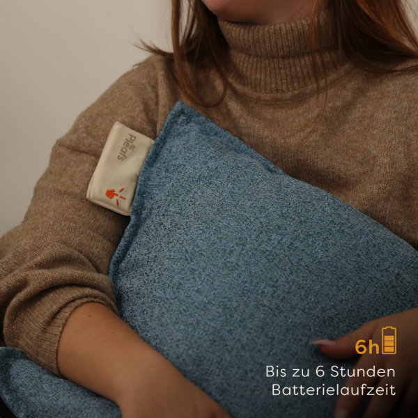 Pleafs Heizkissen Nomad 45x60cm Shadow Blue, 1 Stk
